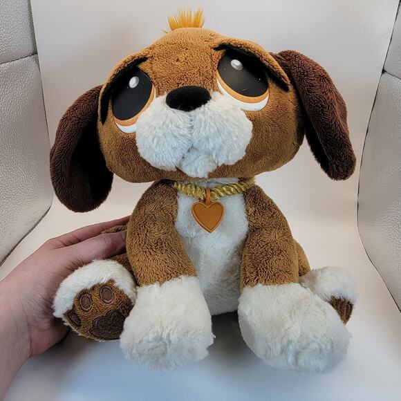 Vtg Rescue Pets Animated Dog Plush Happy/Sad Bark Wags Battery Operated Works! - Picture 3 of 14